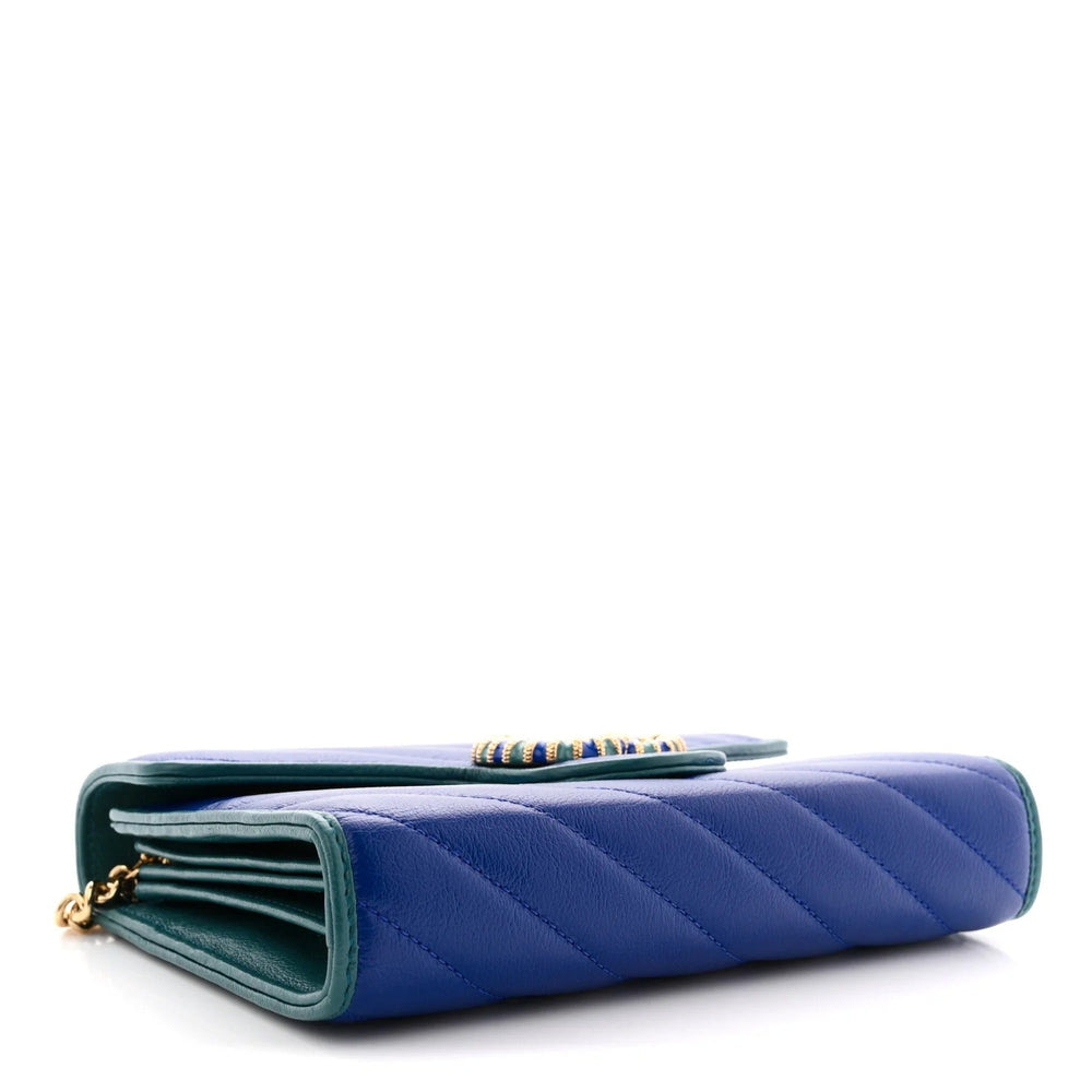 Gucci GG Marmont Mini Shoulder Bag – Blue