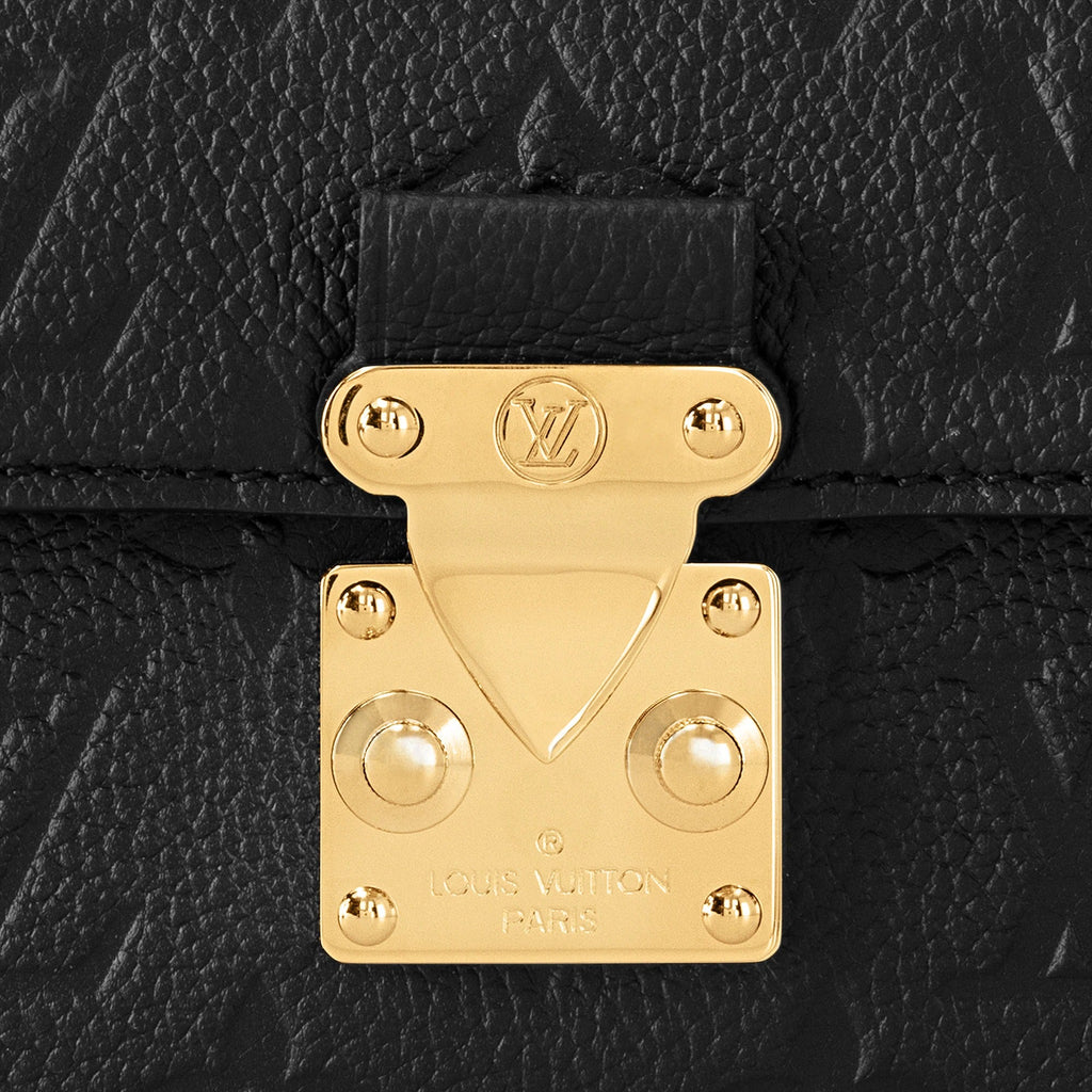 Louis Vuitton Monogram Empreinte Metis Wallet - Black