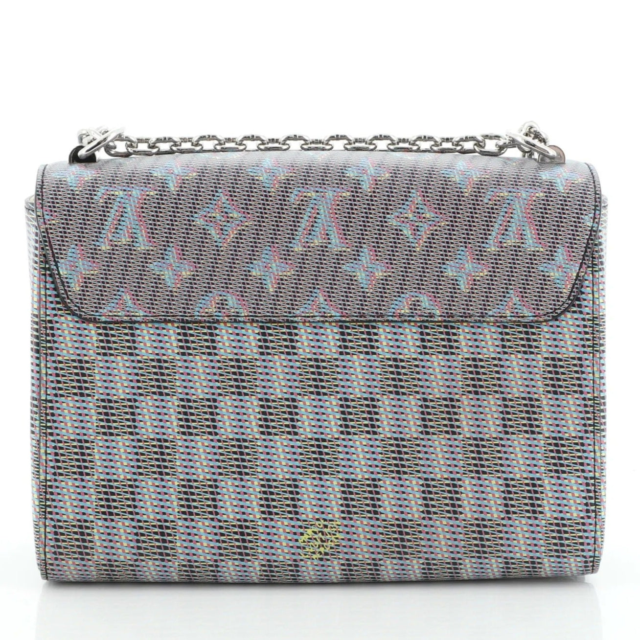Louis Vuitton Monogram Pop Twist MM - Blue Damier
