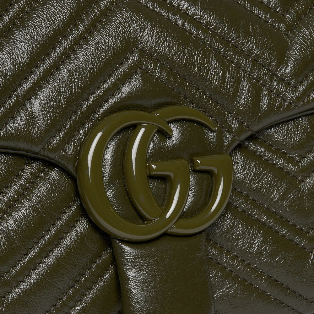 Gucci GG Marmont Medium Shoulder Bag – Dark Ochre