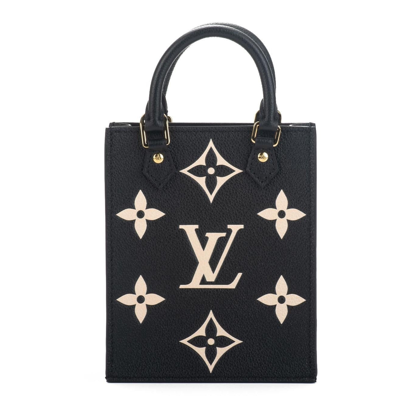 Louis Vuitton Petit Sac Plat Crossbody Bag - Black