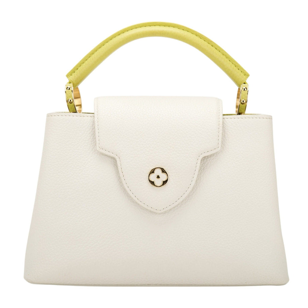 Louis Vuitton Capucines BB Handbag – White