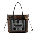 Louis Vuitton Monogram Canvas Neverfull Inside Out MM Shoulder Bag – Black