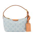 Louis Vuitton Monogram Canvas Pochette Hills Shoulder Bag – Blue