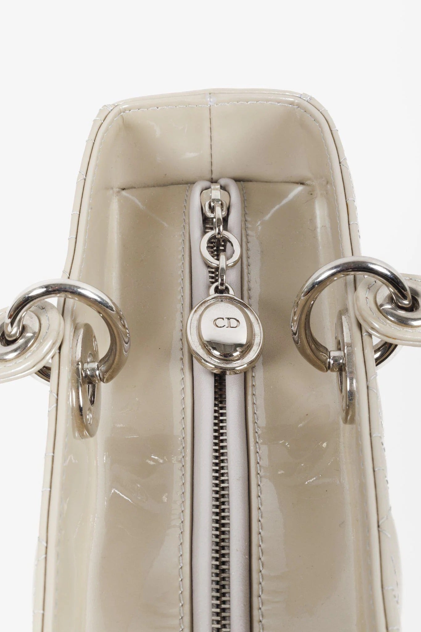 Dior Large Lady Dior Bag - Beige