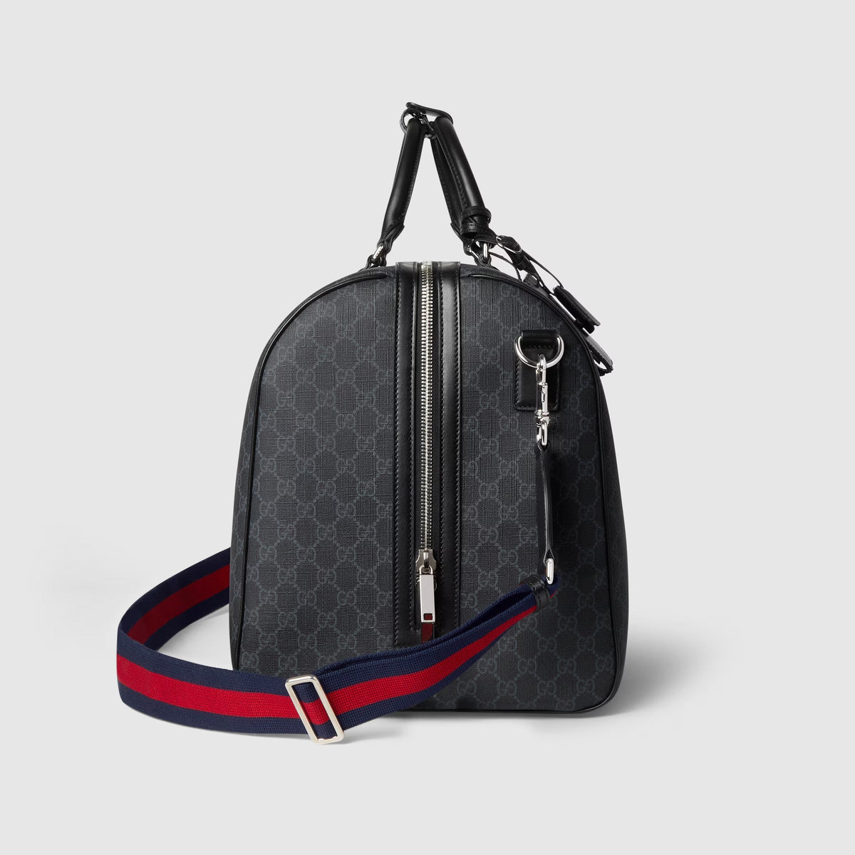 Gucci GG Supreme Canvas Large Duffle Bag – Black