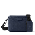 Louis Vuitton Monogram Shadow Trio Messenger Bag – Navy