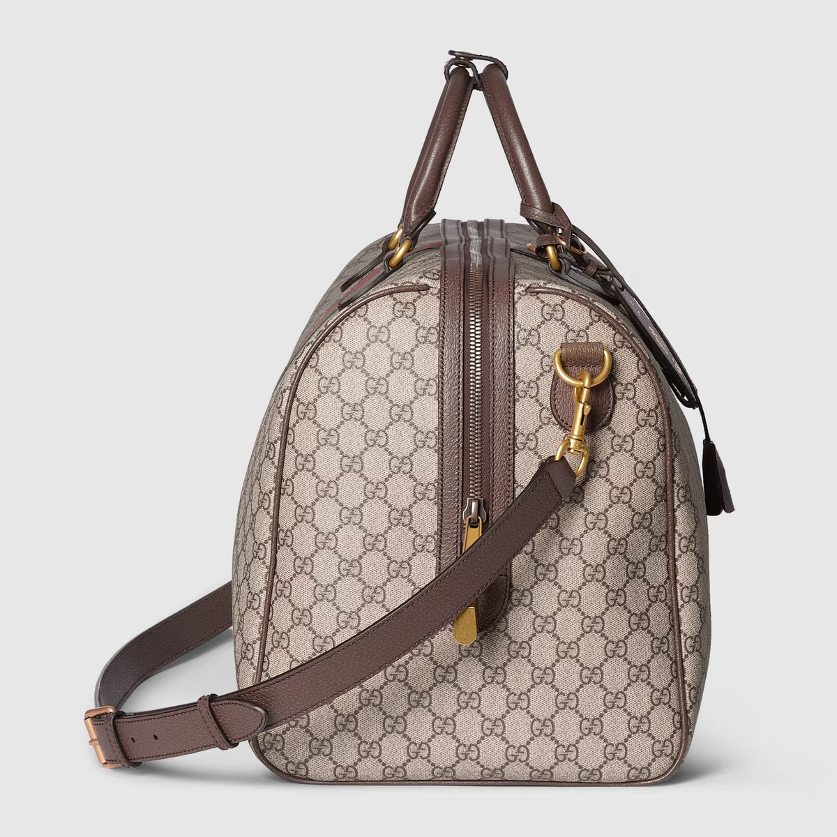 Gucci Savoy GG Monogram Large Duffle Bag – Beige