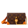 Louis Vuitton Monogram Archive Steamer Wearable Wallet – Brown
