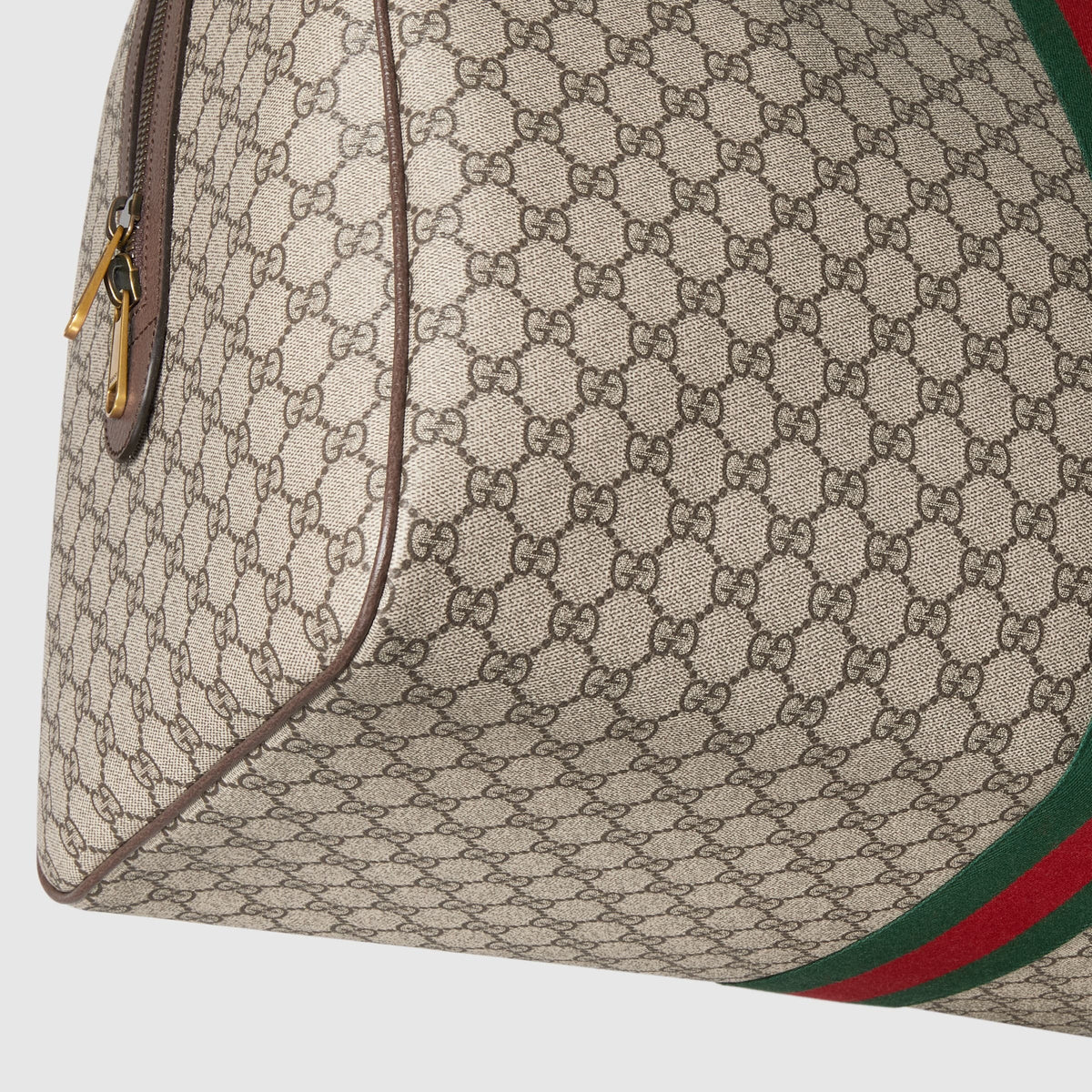 Gucci Savoy GG Monogram Large Duffle Bag – Beige