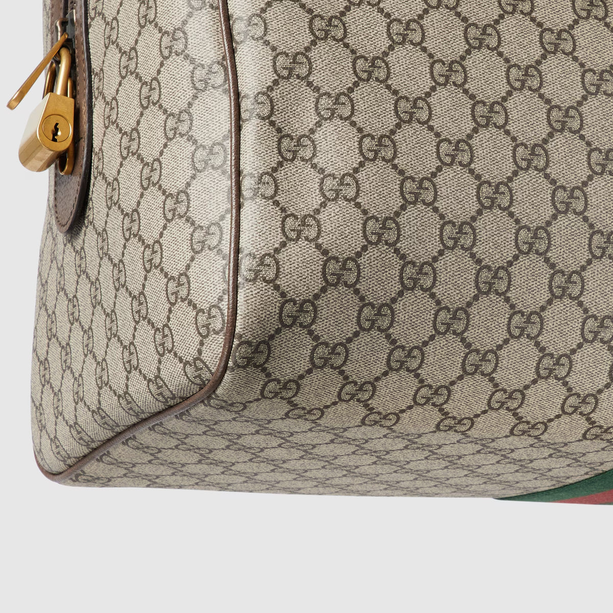 Gucci GG Canvas Savoy Medium Duffle Bag – Beige
