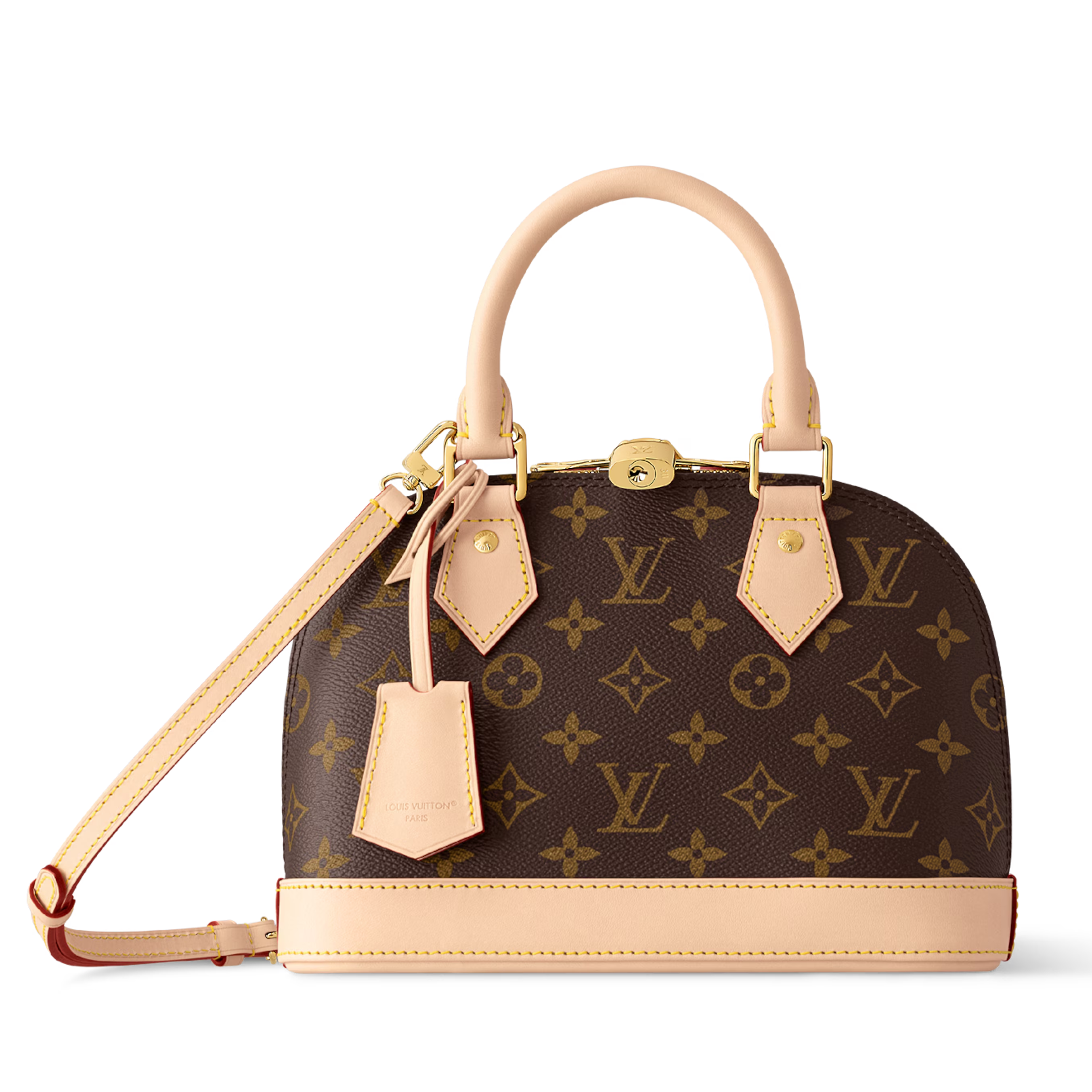 Louis Vuitton Monogram Canvas Alma BB Handbag – Brown