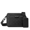 Louis Vuitton Monogram Shadow Trio Messenger Bag – Black