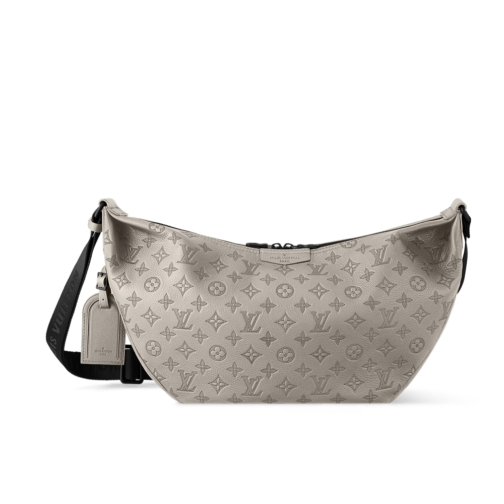 Louis Vuitton Monogram Shadow Hobo Hamac Calfskin Bag – Sable