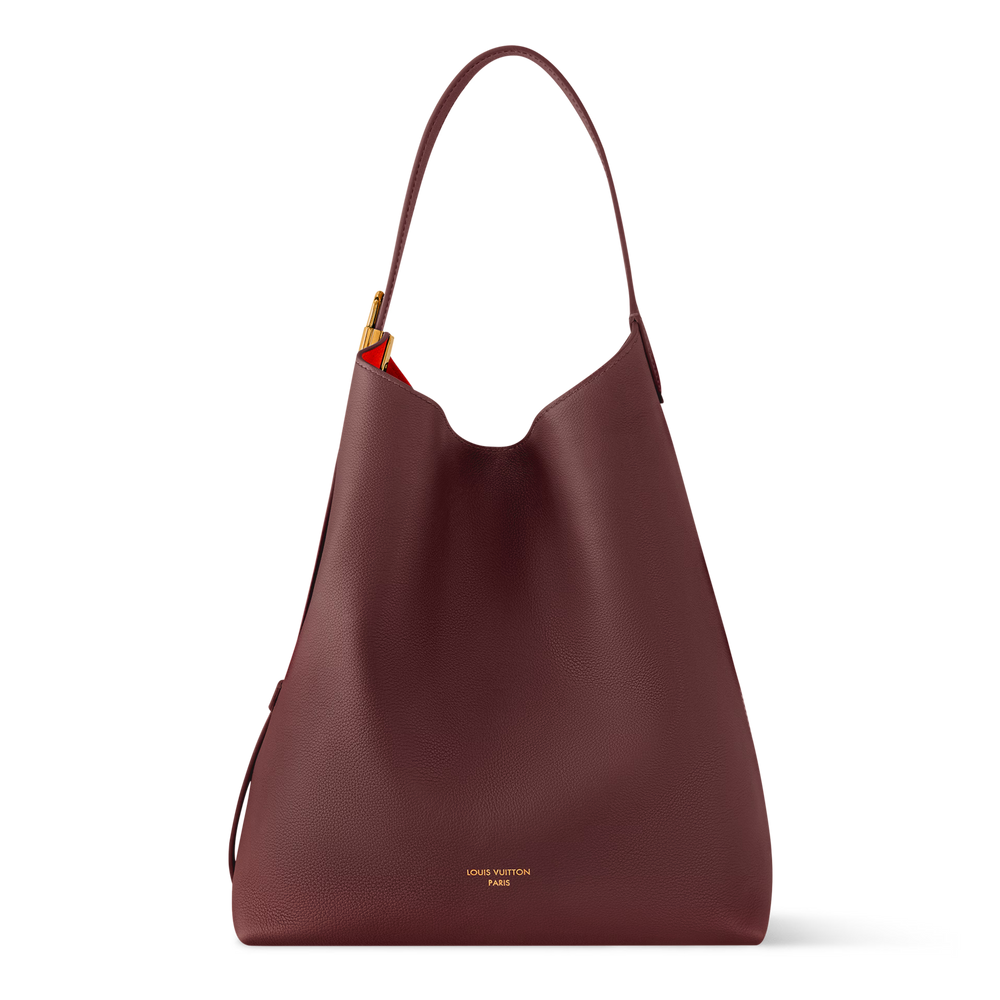 Louis Vuitton Rouge Concerto Hobo MM Bag – Wine
