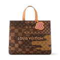 Louis Vuitton Monogram Canvas Shopper Tote Bag MM – Brown