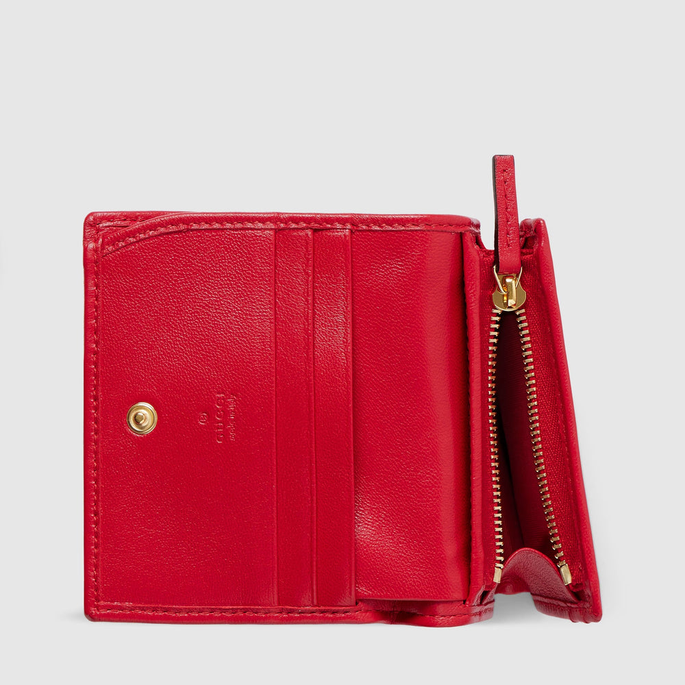 Gucci GG Marmont Small Wallet – Red