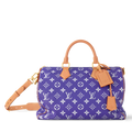 Louis Vuitton Speedy P9 Bandoulière 40 Calf Leather Handbag – Amethyst Purple