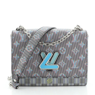 Louis Vuitton Monogram Pop Twist MM - Blue Damier