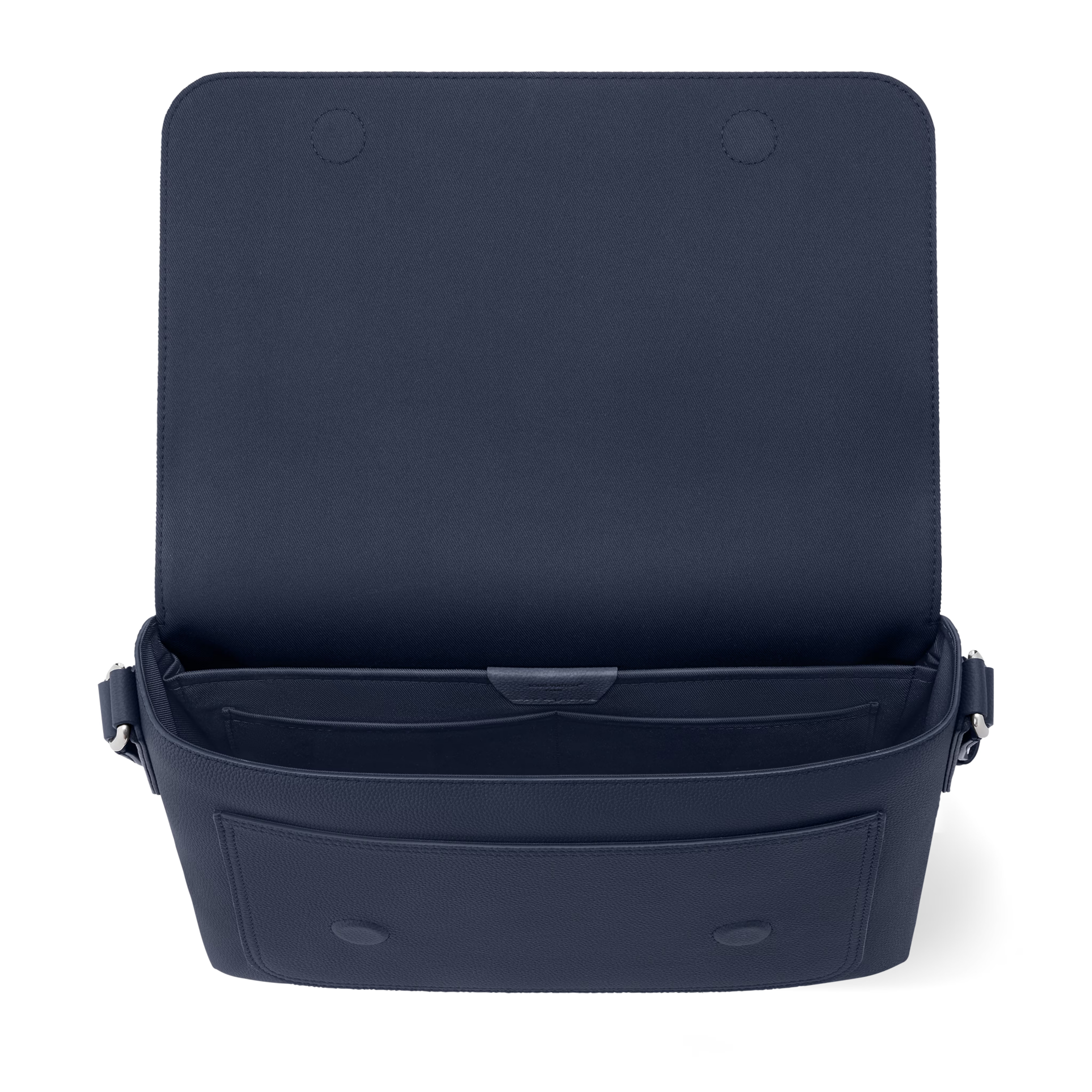 Louis Vuitton Calfskin Speed Messenger Bag – Navy Blue