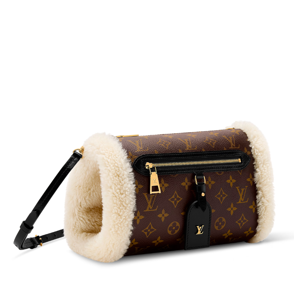 Louis Vuitton Monogram Shadow Teddy Mitt Bag – Brown
