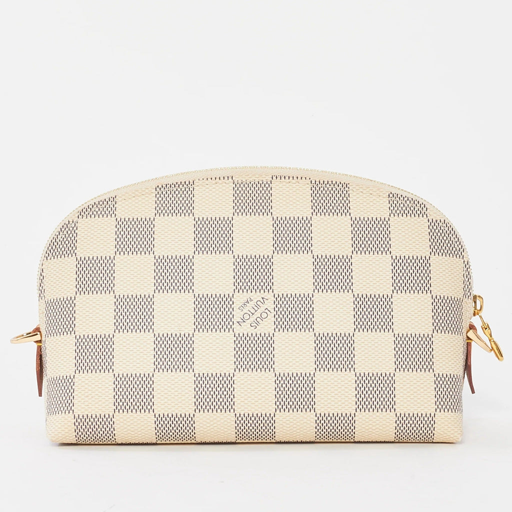 Louis Vuitton Damier Azur Cosmetic Pouch – White