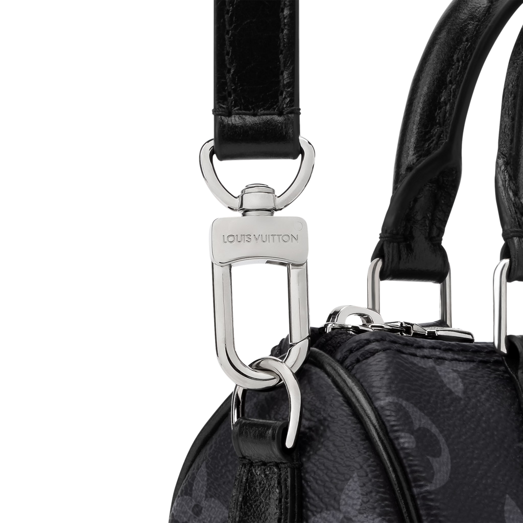 Louis Vuitton Monogram Eclipse Nano Speedy Handbag – Black
