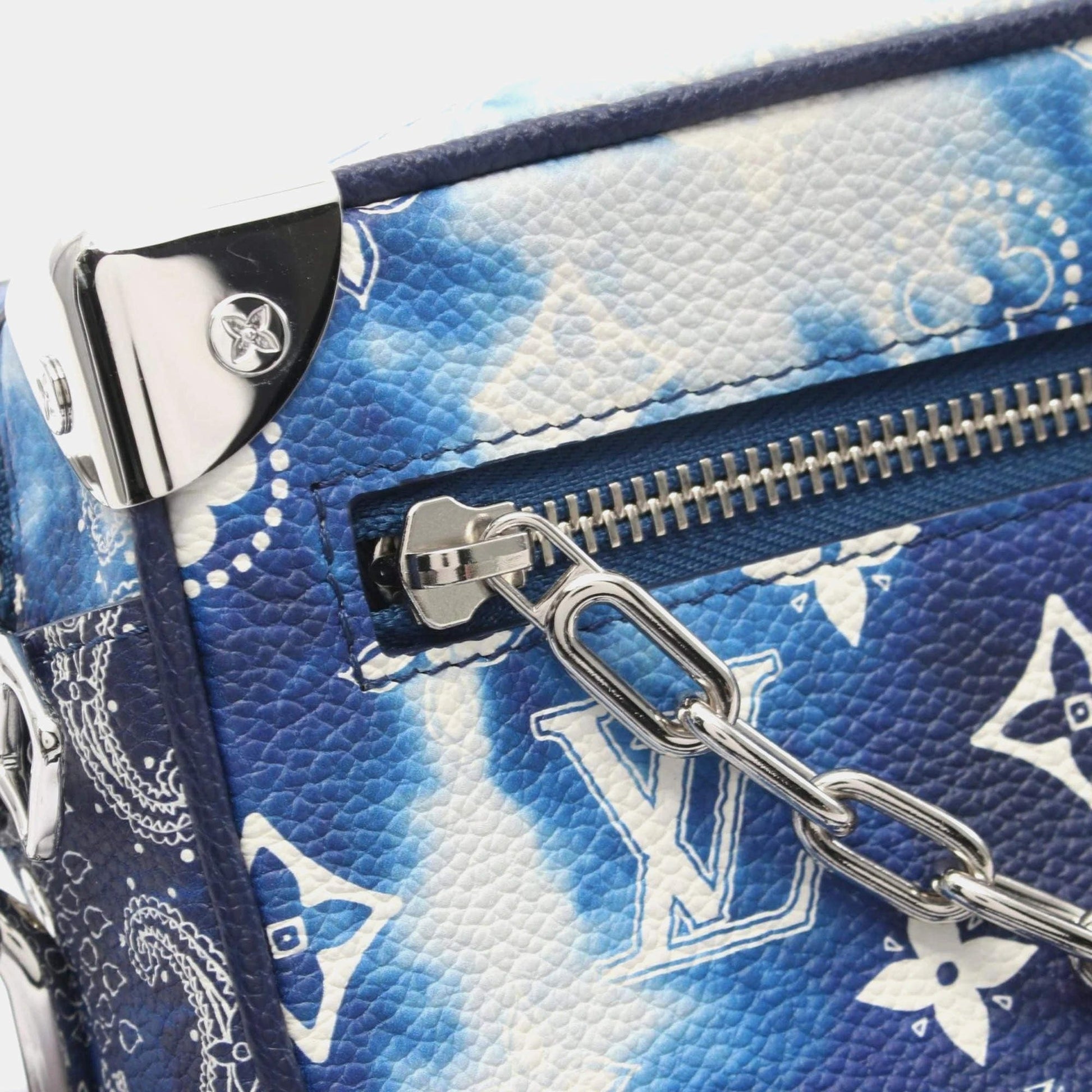 Louis Vuitton Soft Mini Trunk Shoulder Bag - Monogram Blue