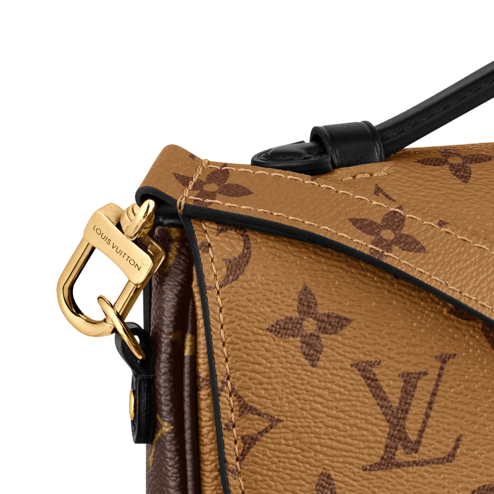 Louis Vuitton Monogram Reverse Pochette Métis Canvas Bag – Brown