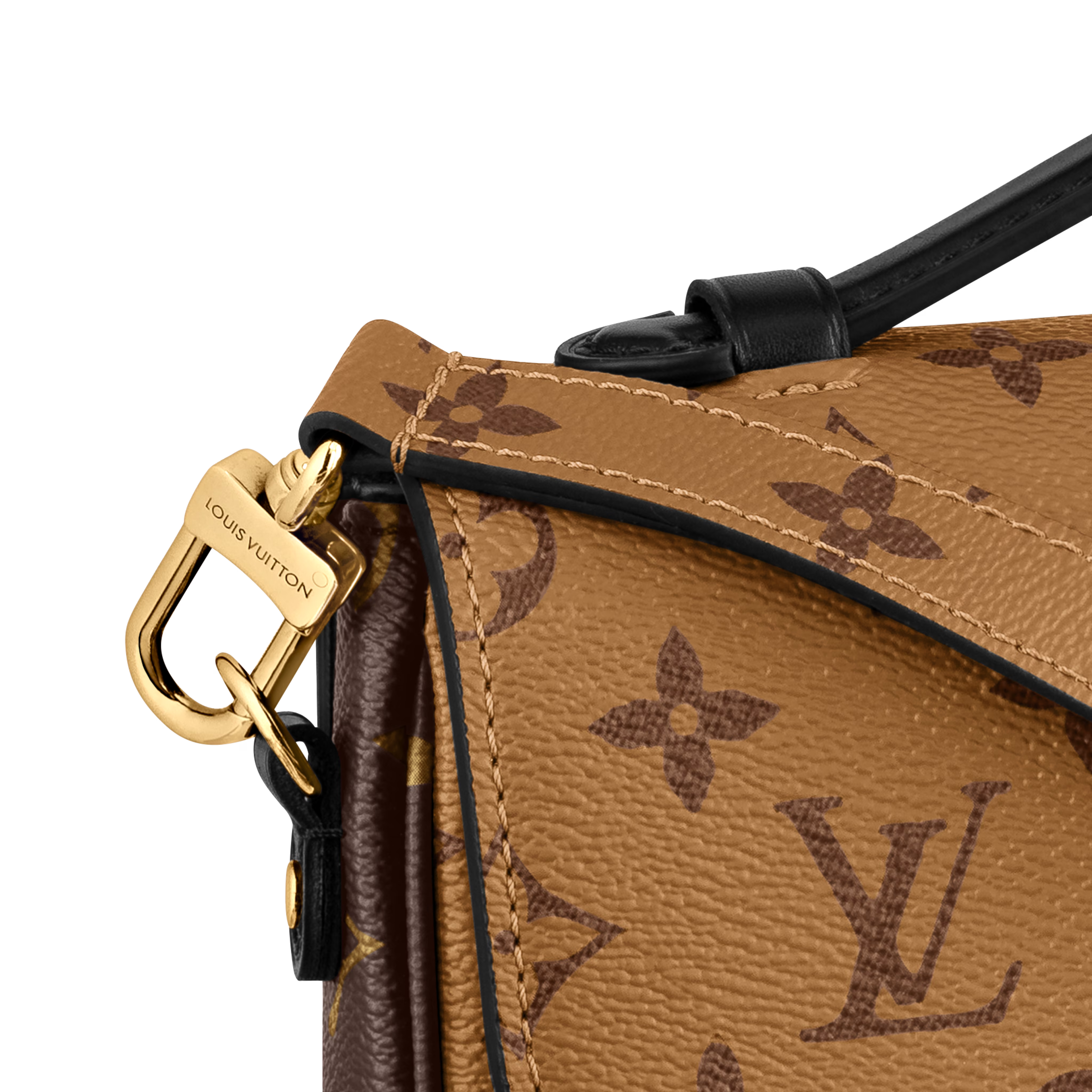 Louis Vuitton Monogram Reverse Pochette Métis Canvas Bag – Brown