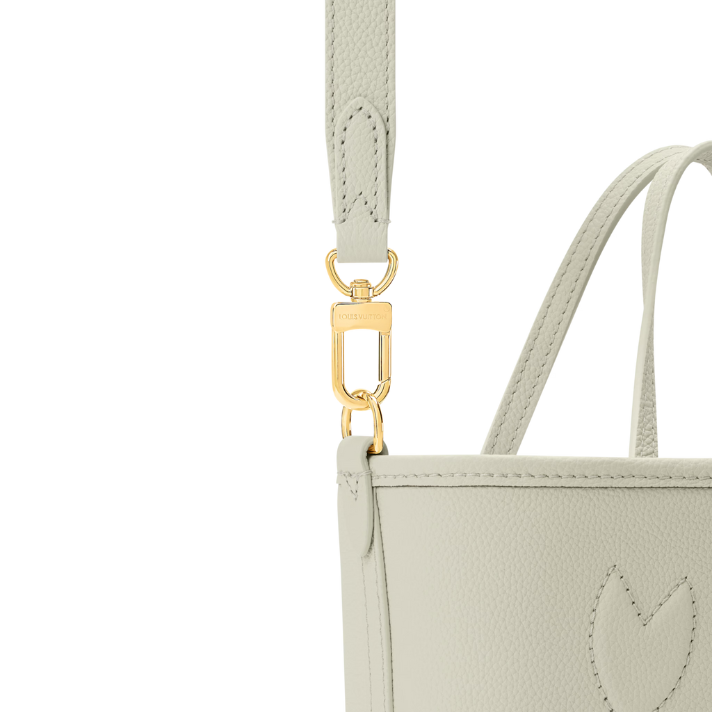 Louis Vuitton Monogram Celadon Neverfull Bandoulière Inside Out BB Handbag – Beige