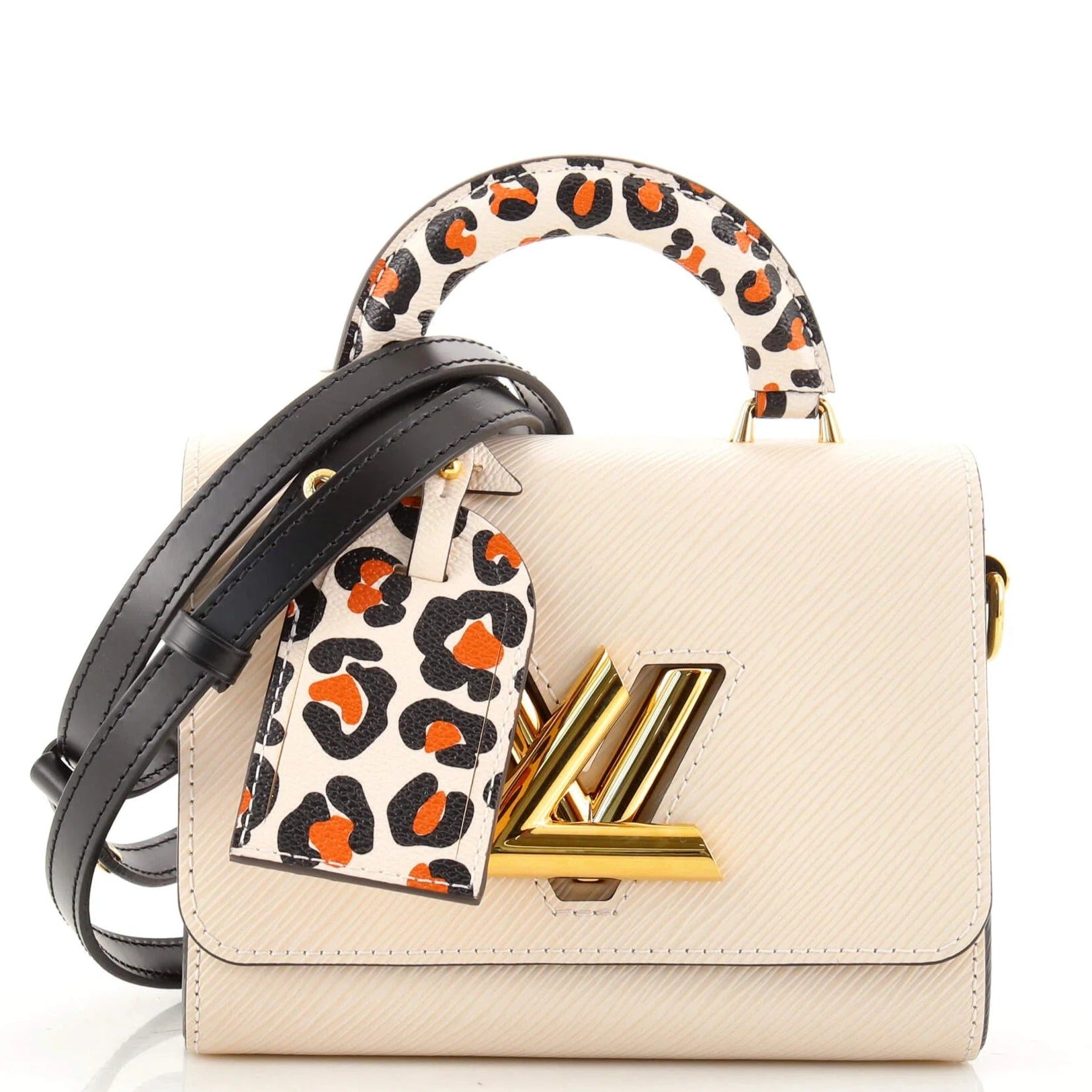 Louis Vuitton Epi Wild Twist PM Top Handle Bag - Cream