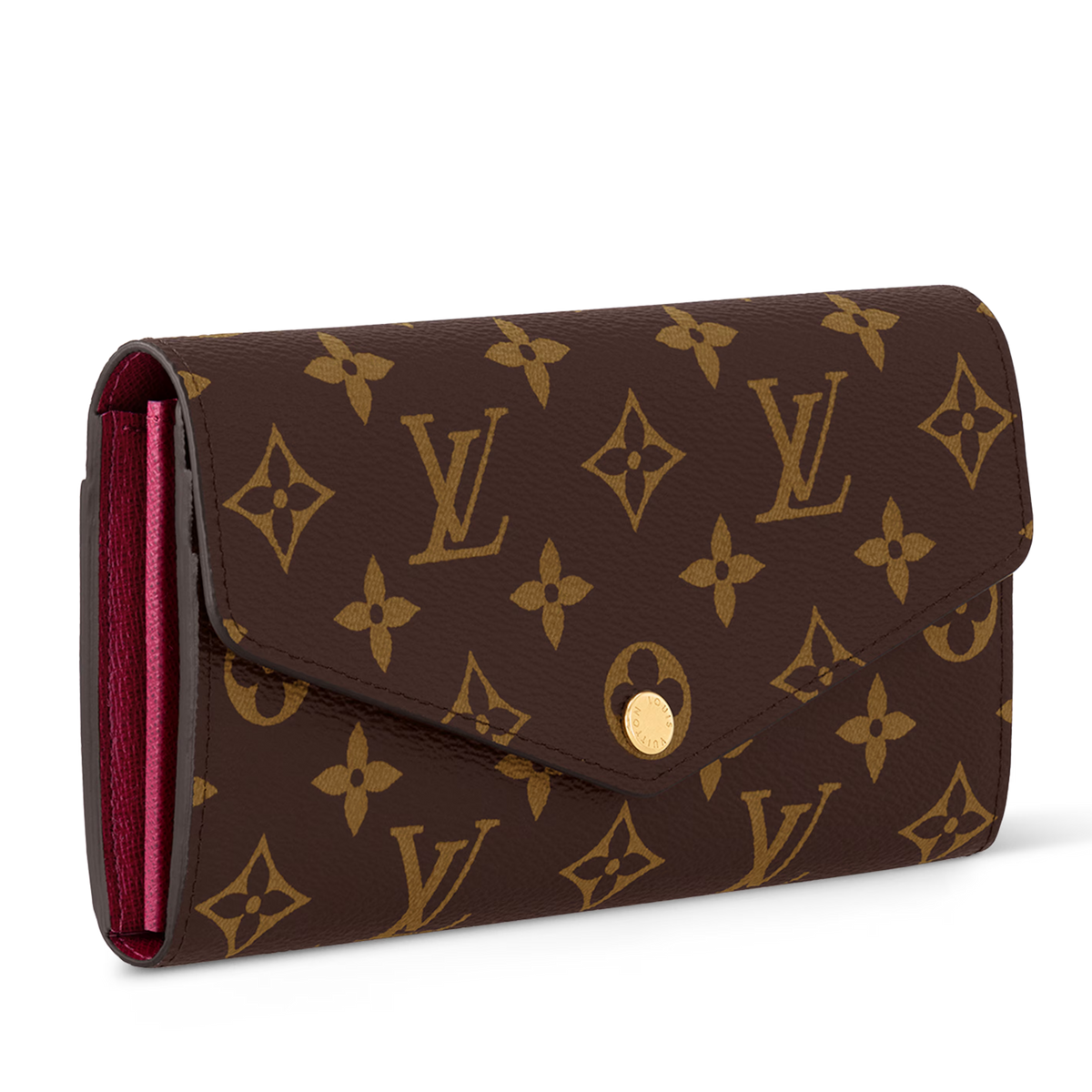 Louis Vuitton Monogram Canvas Sarah Wallet – Fuchsia Pink