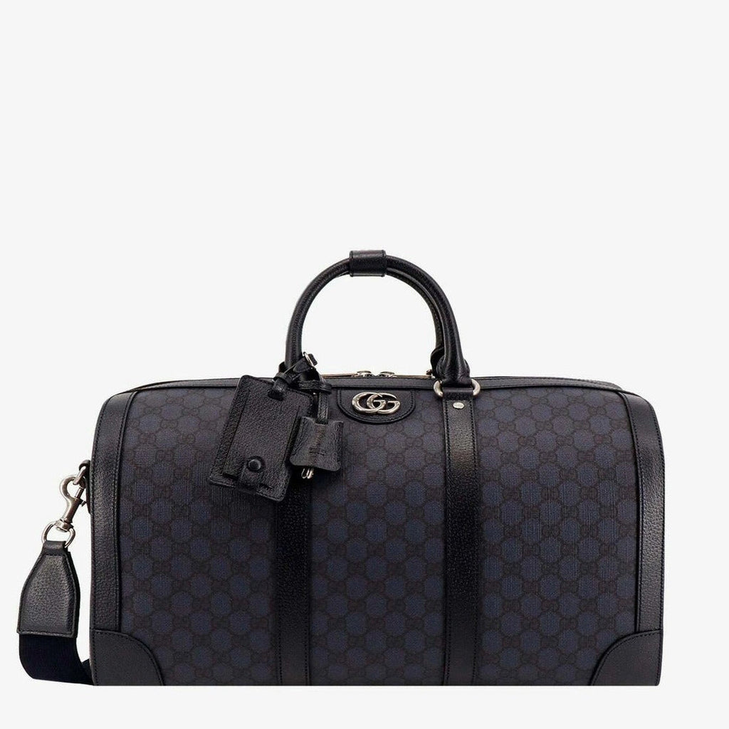 Gucci GG Supreme Fabric Ophidia Duffel Bag – Blue