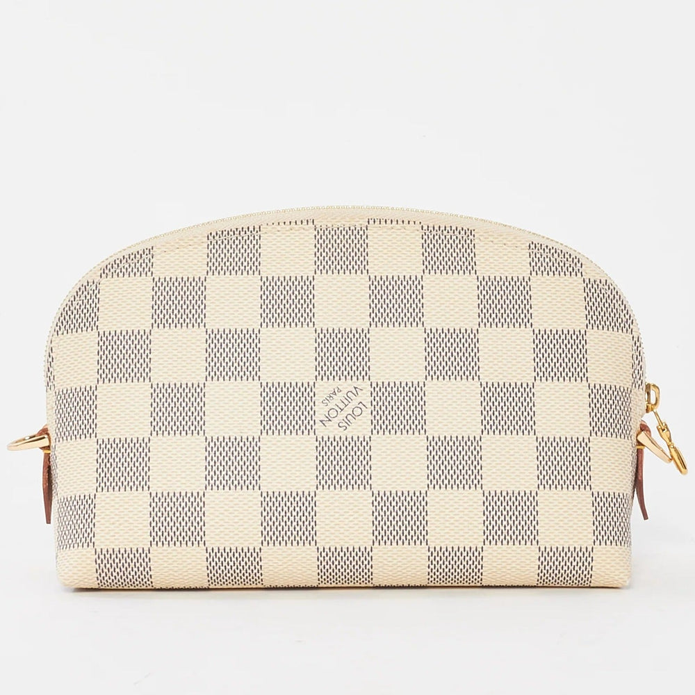 Louis Vuitton Damier Azur Cosmetic Pouch – White