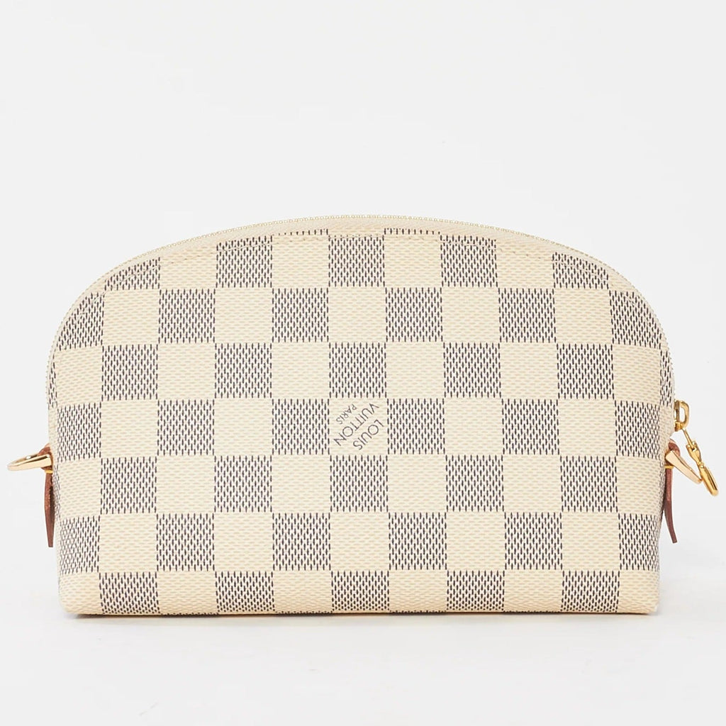 Louis Vuitton Damier Azur Cosmetic Pouch – White