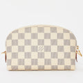 Louis Vuitton Damier Azur Cosmetic Pouch – White