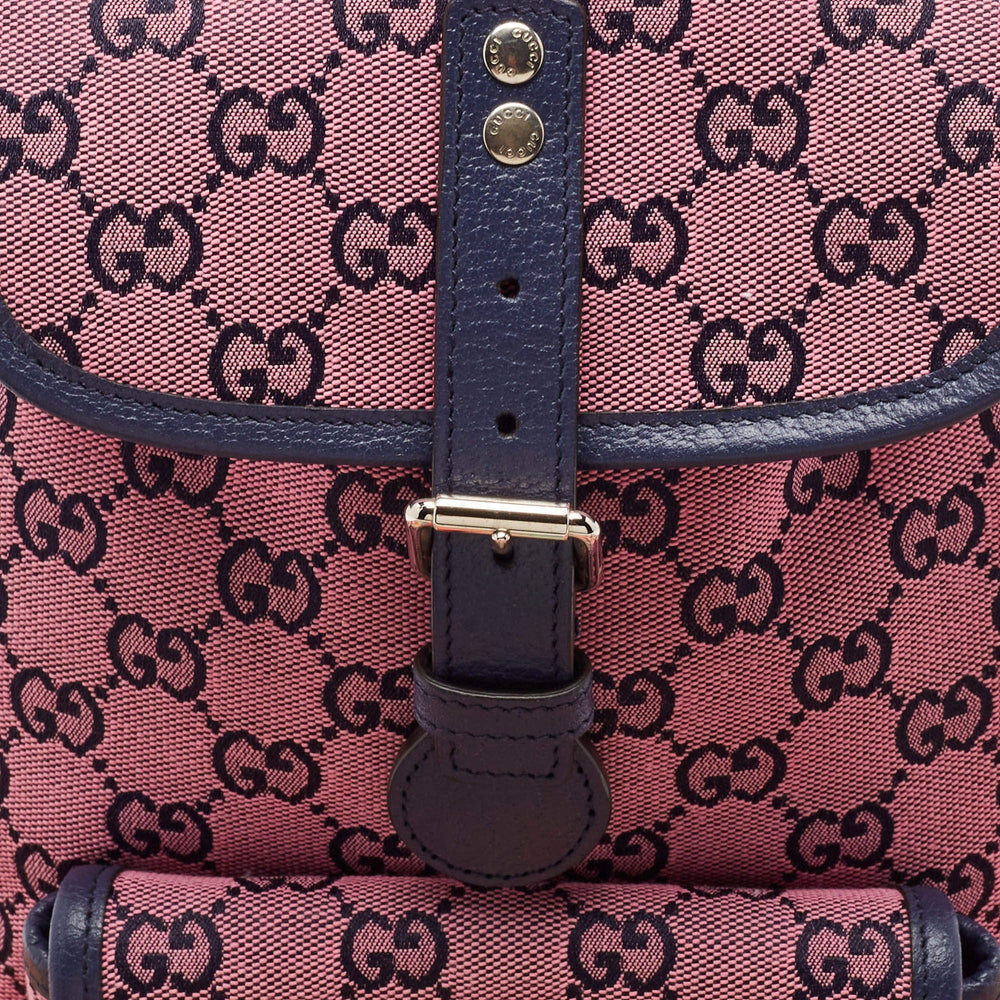 Gucci GG Canvas Backpack – Pink