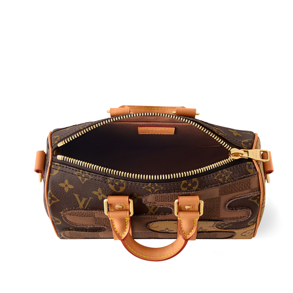 Louis Vuitton Monogram Landscape Keepall Bandoulière 25 Duffle Bag - Brown