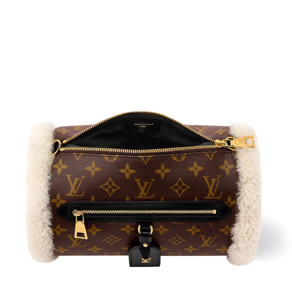 Louis Vuitton Monogram Shadow Teddy Mitt Bag – Brown