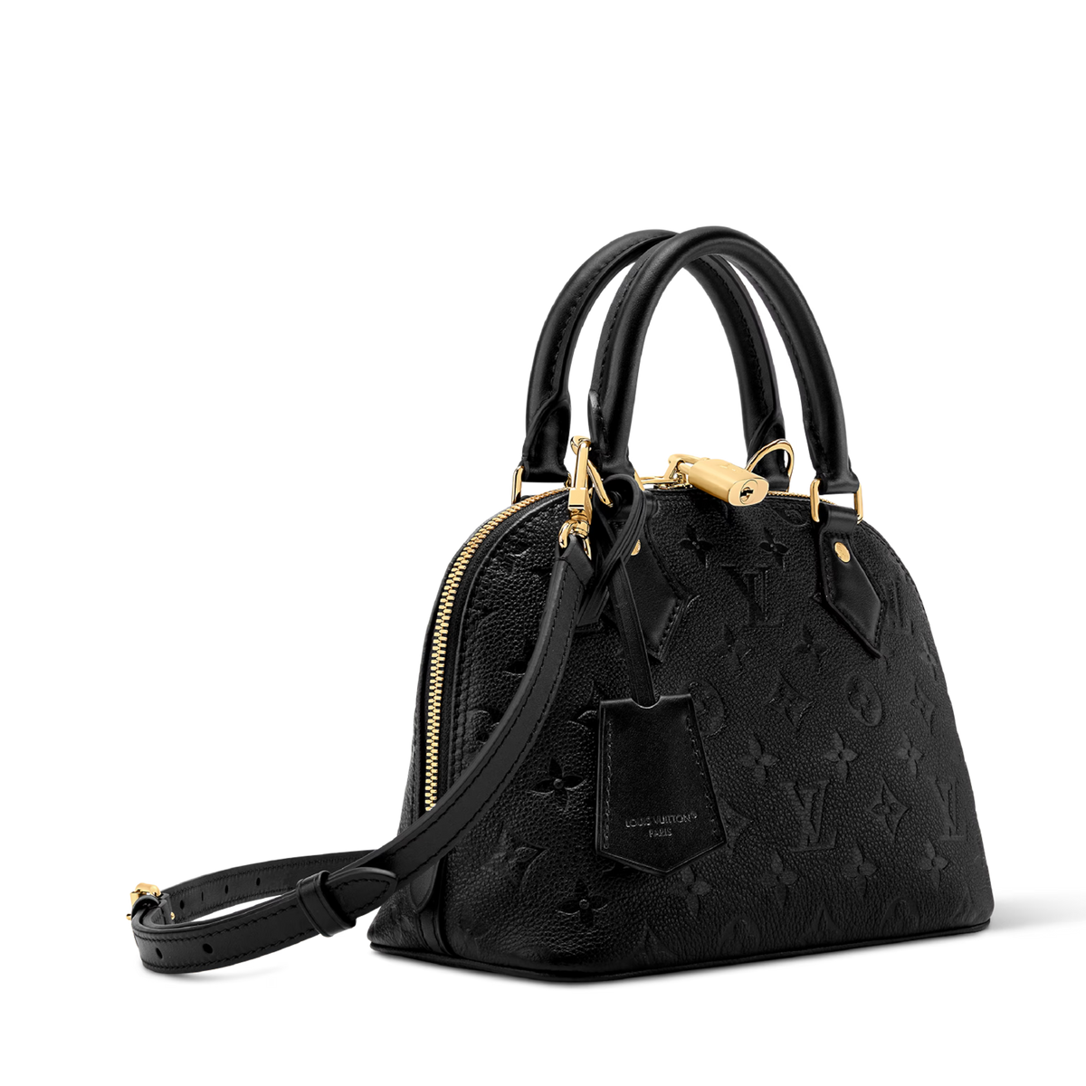 Louis Vuitton Monogram Empreinte Alma BB Handbag – Black