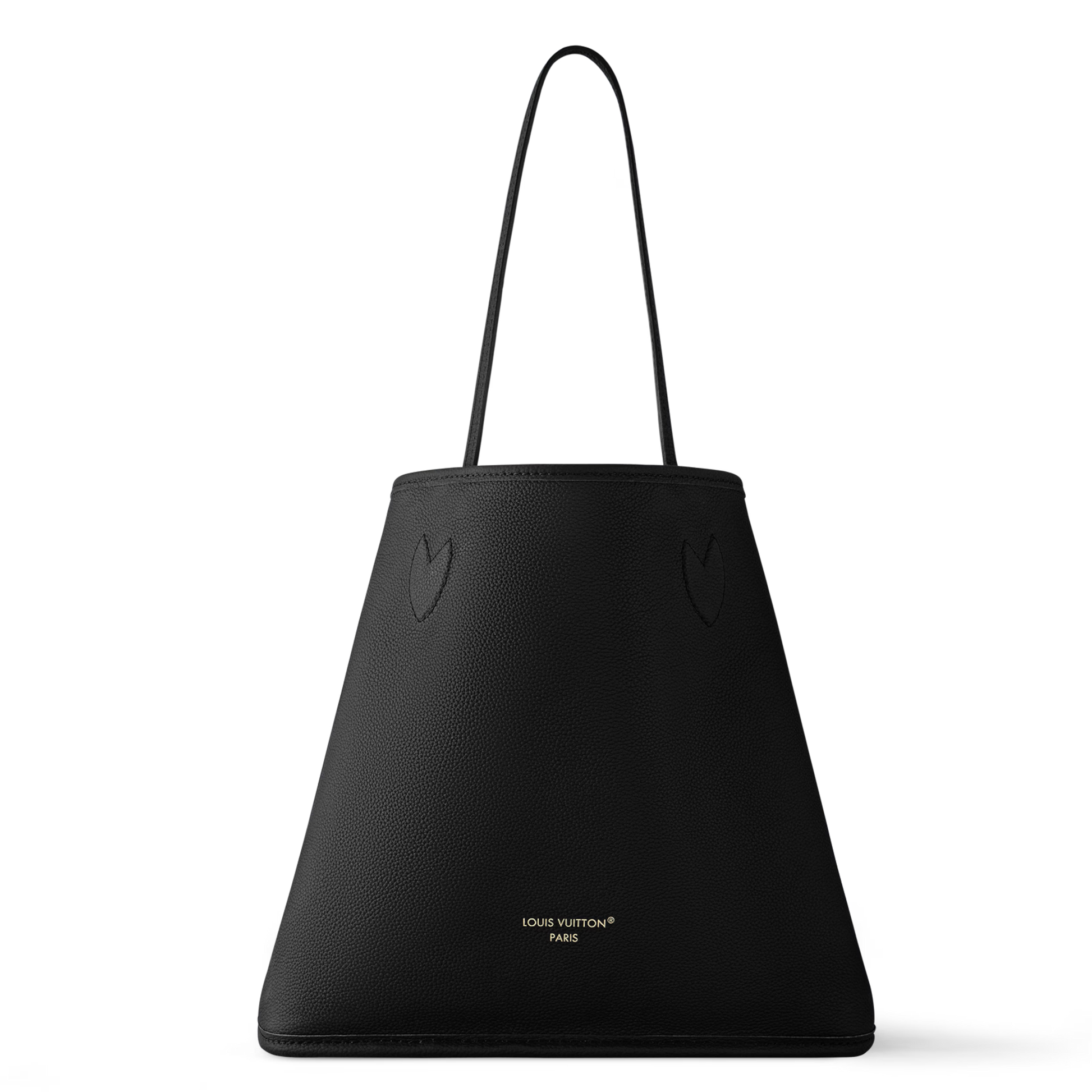 Louis Vuitton Monogram Canvas Neverfull Inside Out MM Shoulder Bag – Black
