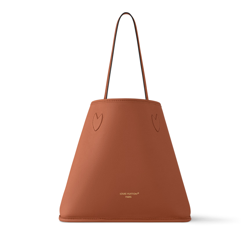 Louis Vuitton Mongram Canvas Neverfull Inside Out MM Shoulder Bag – Tan