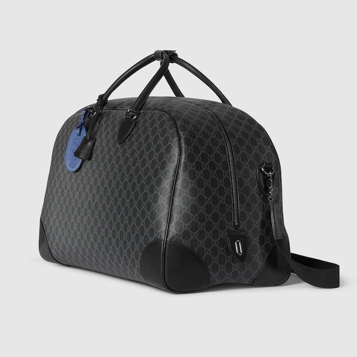 Gucci GG Emblem Large Duffle Bag – Black