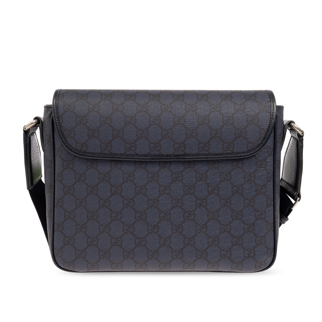 Gucci Supreme Canvas Ophidia Medium Messenger Bag – Blue