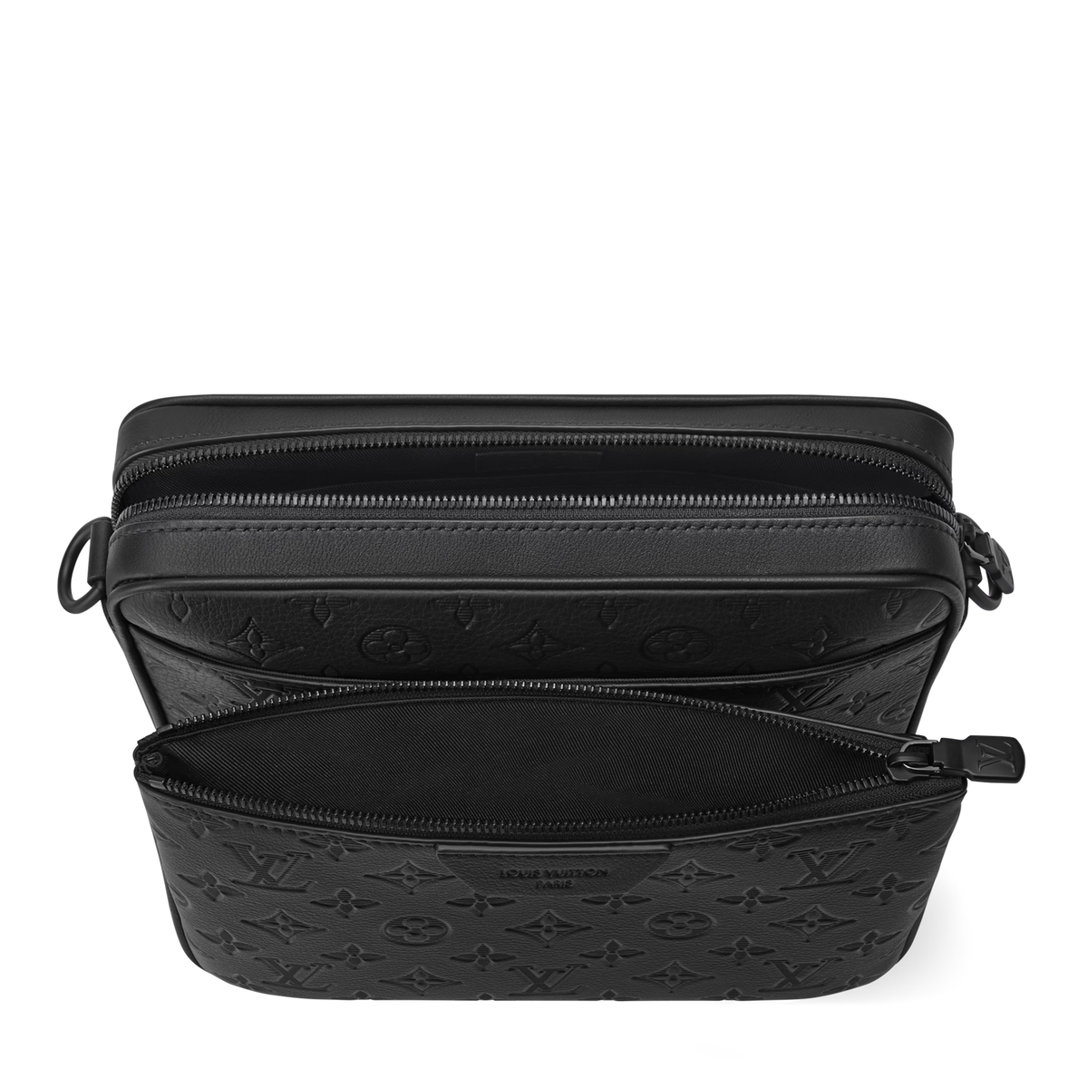 Louis Vuitton Monogram Shadow Trio Messenger Bag – Black