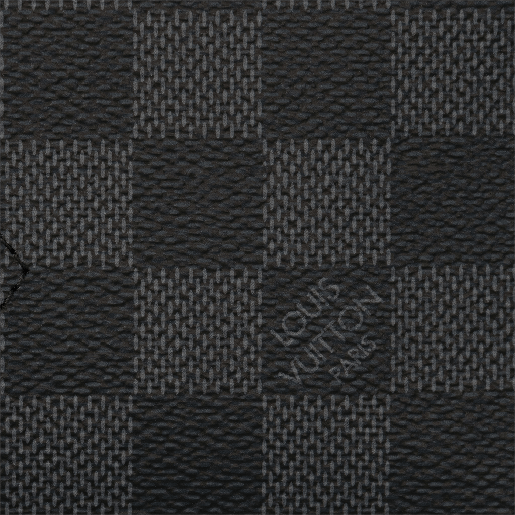 Louis Vuitton Damier Graphite Canvas Coin Card Holder - Black