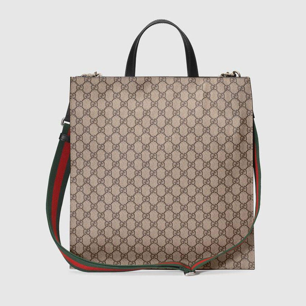 Gucci GG Supreme Tote Bag – Beige