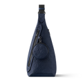 Louis Vuitton Monogram Shadow Leather Duo Slingbag – Navy Blue