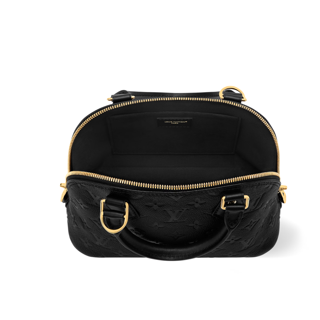 Louis Vuitton Monogram Empreinte Alma BB Handbag – Black